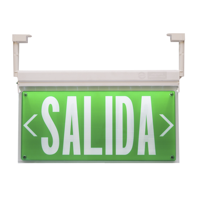 Luz Salida de emergencia dos flechas MLD-44D/W-C