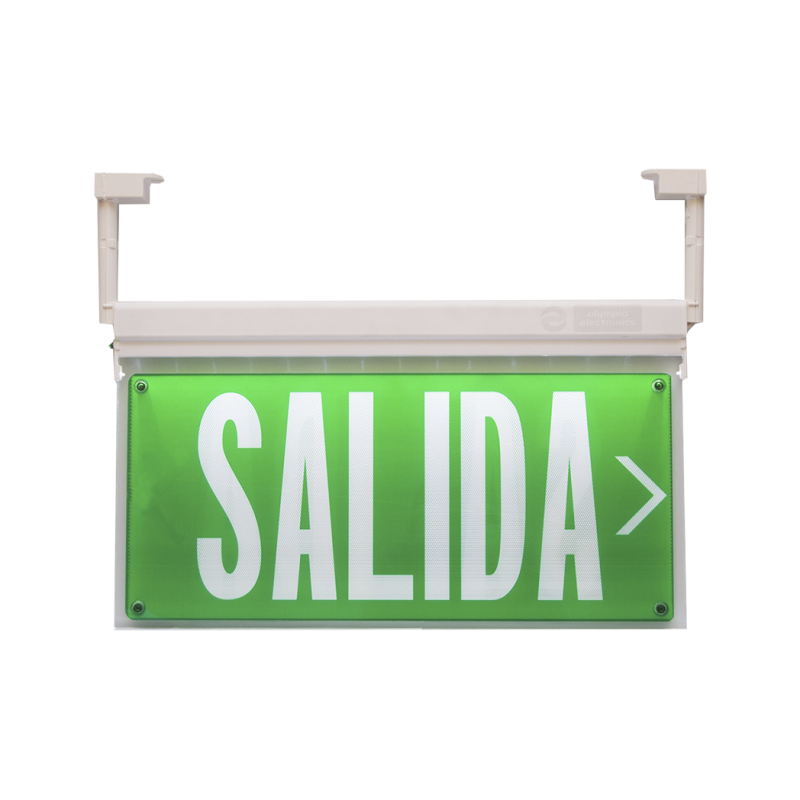 Luz salida de emergencia flecha a la derecha MLD-44D/W-CR