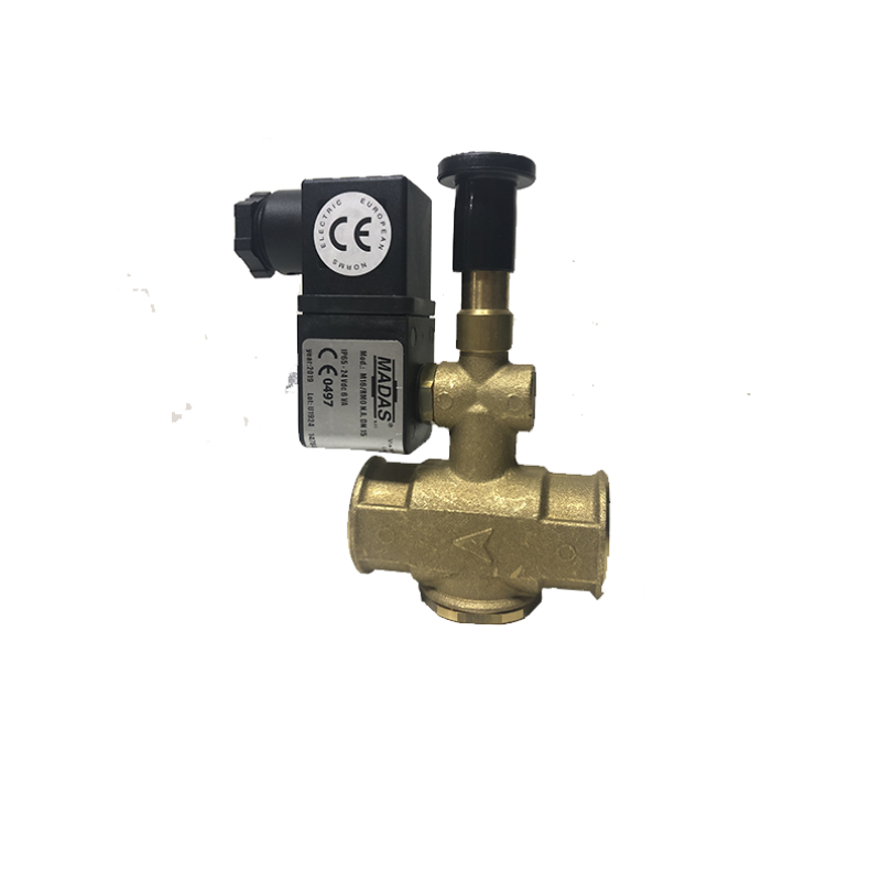 ELECTROVALVULA GLP DN25 BRONCE 1" / 24VDC  /NO / Rerme Manual