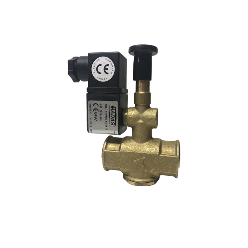 Electrovalvula GLP BRONCE DN20 3/4" / 24VDC / NO /Rearme Manual
