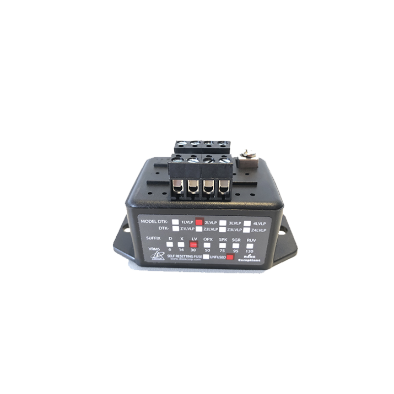 Protector  2 pares  30V- Lazo/NAC/24VDC DTK-120HW